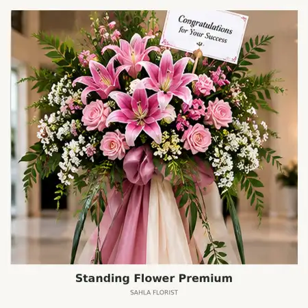 Standing Flowers Rs Husada Utama Surabaya